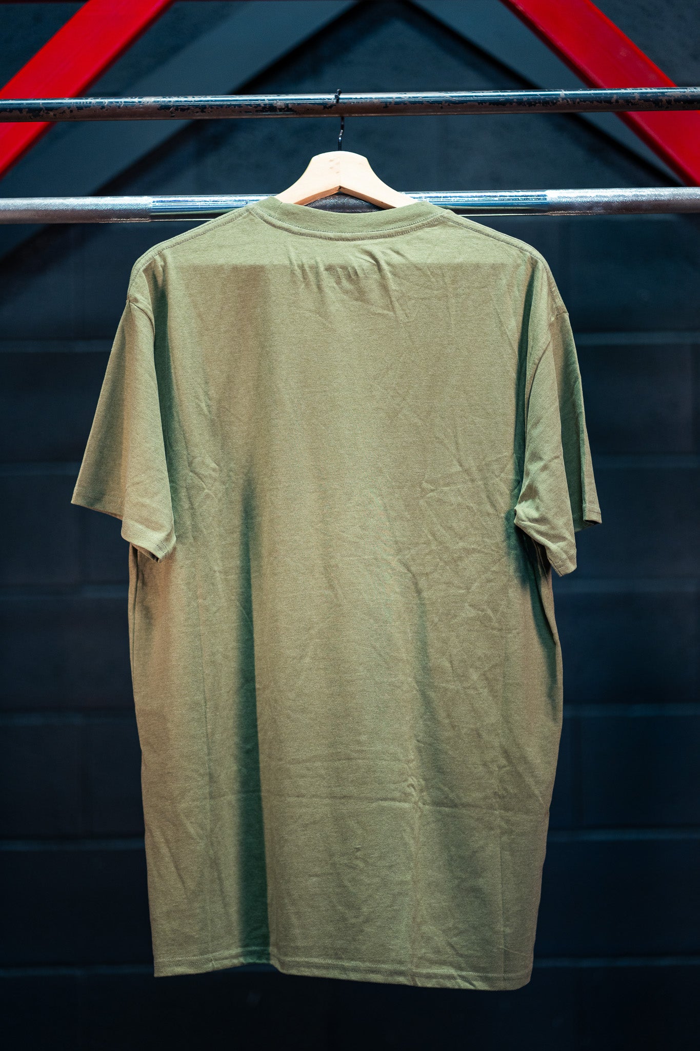 Green Logo Fitted tee