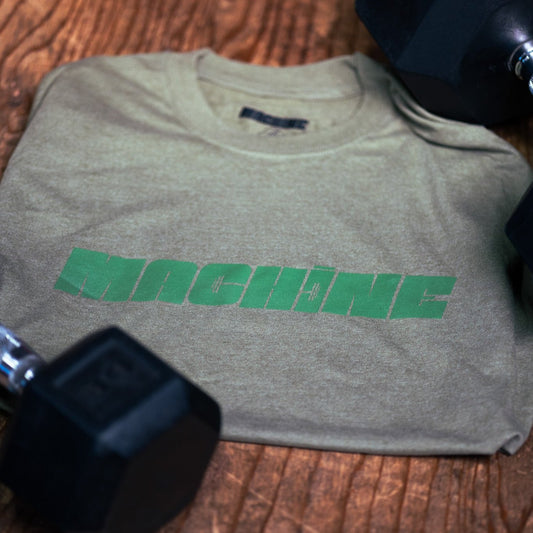 Green Logo Fitted tee